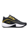Črni in zlati košarkarski čevlji Under Armour Gs Lockdown 7