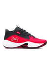 Črni in rdeči košarkarski čevlji Under Armour Lockdown 7