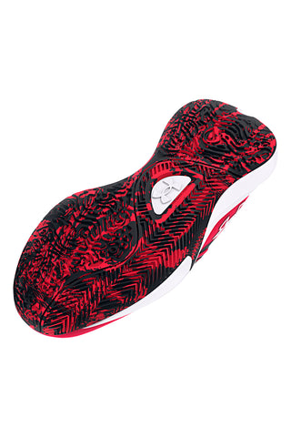 Črni in rdeči košarkarski čevlji Under Armour Lockdown 7