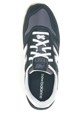 Črni supergi iz usnja New Balance 373