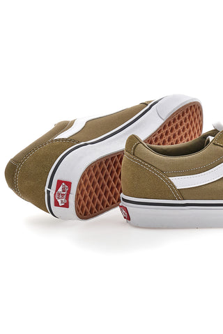 Oljčno zelene superge z usnjenim zgornjim delom Vans Ward