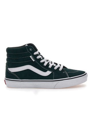 Visoke zelene superge iz semiša Vans Filmore Hi