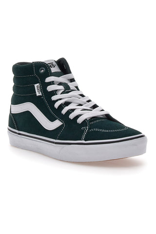 Visoke zelene superge iz semiša Vans Filmore Hi