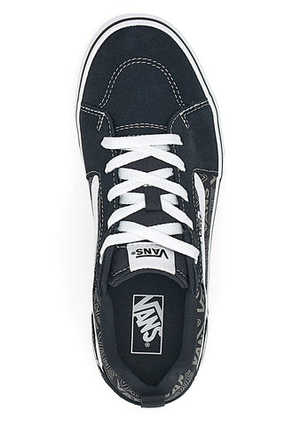 Črni superge Skate z vzorcem Vans Filmore