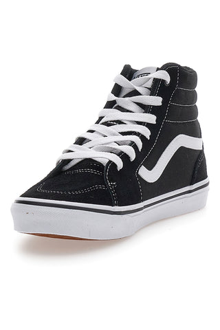 Črni supergi Mid-Cut z belimi detajli VANS FILMONE HI