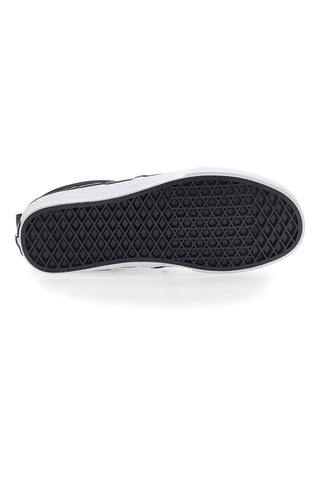 Črne in sive superge Slip-on Vans Asher