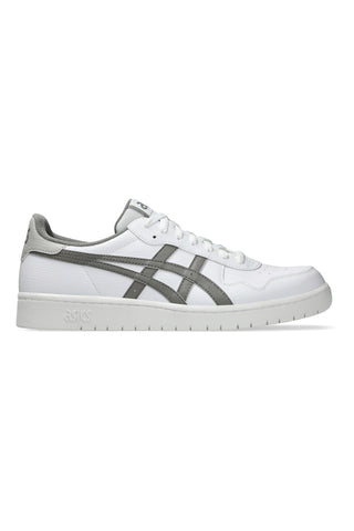 Bele superge s srebrnim logotipom ASICS JAPAN S