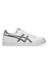 Bele superge s srebrnim logotipom ASICS JAPAN S