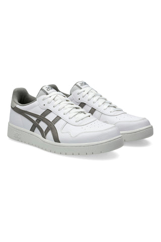 Bele superge s srebrnim logotipom ASICS JAPAN S