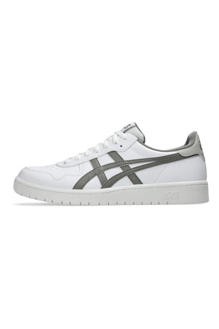 Bele superge s srebrnim logotipom ASICS JAPAN S