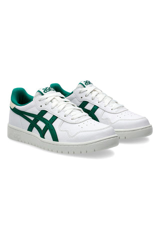 Bele superge z zelenim logotipom ASICS JAPAN S GS