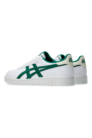 Bele superge z zelenim logotipom ASICS JAPAN S GS