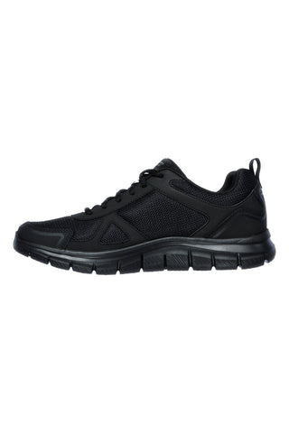 Črni športni copati z Memory Foam Skechers Track Scloric