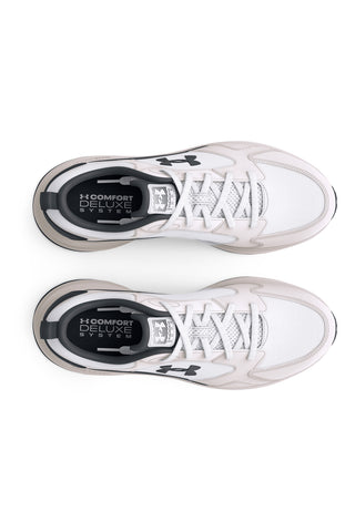 Bele in črne superge z Comfort Deluxe System Under Armour Charged Edge
