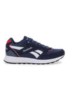Modri športni copati z logotipom Reebok Gl1000 na strani
