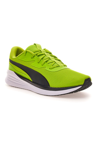 Tekaski copati Lime z vezalkami Puma Night Runner V3