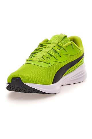 Tekaski copati Lime z vezalkami Puma Night Runner V3