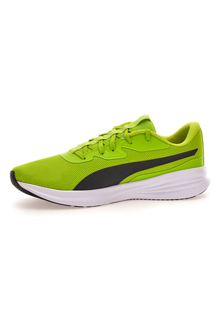 Tekaski copati Lime z vezalkami Puma Night Runner V3