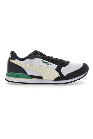 Črne in bele superge z barvnimi detajli Puma St Runner V3 Mesh
