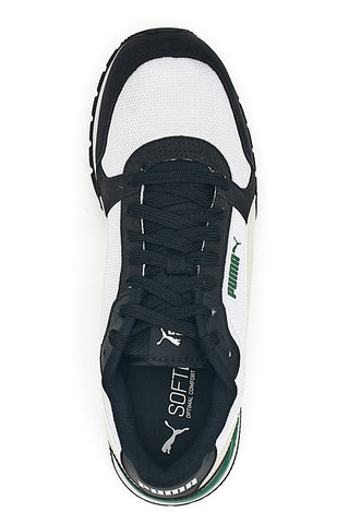 Črne in bele superge z barvnimi detajli Puma St Runner V3 Mesh