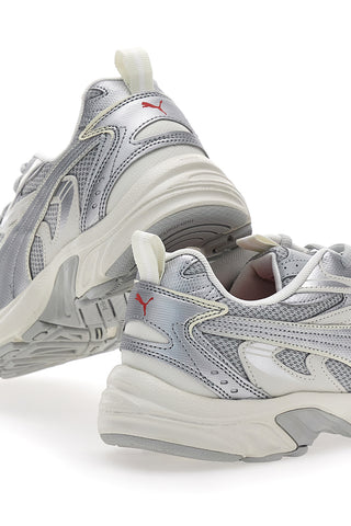 Bele in srebrne športne čevlje Puma Milenio Tech