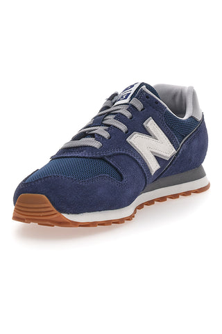 Modri superge z belim logotipom New Balance 373