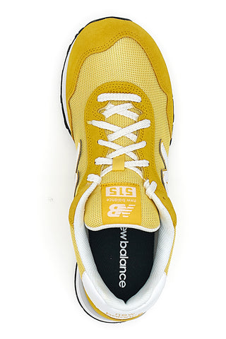 Rumene superge z logotipom na strani New Balance 515