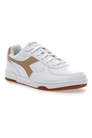Bele superge z logotipom DIADORA RAPTOR LOW v barvi bež