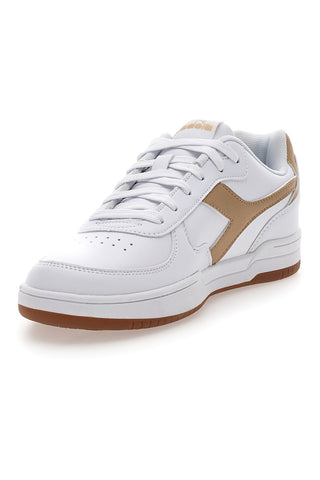 Bele superge z logotipom DIADORA RAPTOR LOW v barvi bež