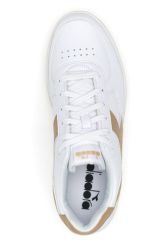 Bele superge z logotipom DIADORA RAPTOR LOW v barvi bež