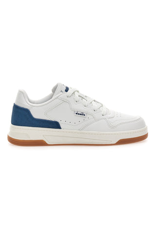 Bele superge z modrim usnjenim detajlom na zadnji strani DIADORA GINGER