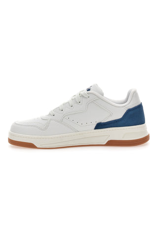 Bele superge z modrim usnjenim detajlom na zadnji strani DIADORA GINGER