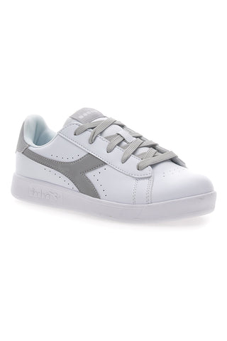 Bele in srebrne superge z vezalkami DIADORA GAME P CAMO GS