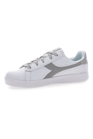 Bele in srebrne superge z vezalkami DIADORA GAME P CAMO GS