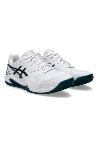Beli in zeleni teniški čevlji ASICS GEL-DEDICATE 8 CLAY