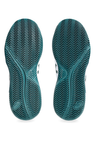 Beli in zeleni teniški čevlji ASICS GEL-DEDICATE 8 CLAY