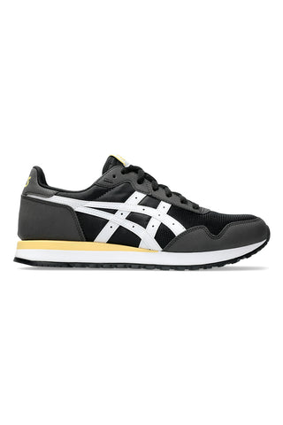 Črni športni copati z belimi stranskimi detajli ASICS TIGER RUNNER II