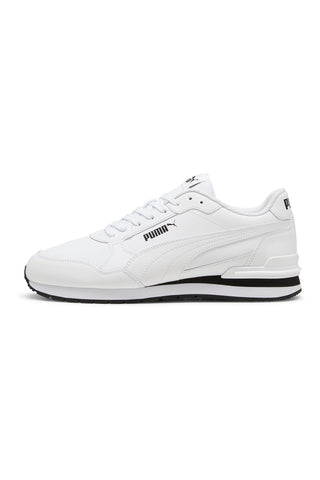 Bele superge z usnjenim zgornjim delom PUMA ST Runner v4 L