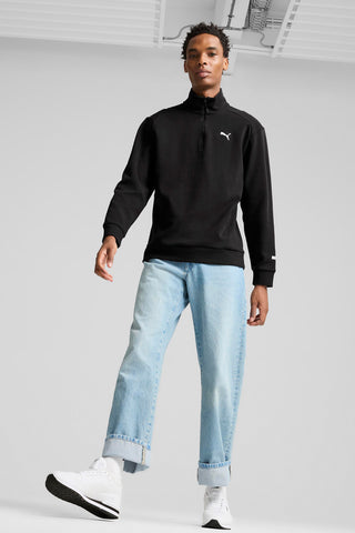 Bele superge z usnjenim zgornjim delom PUMA ST Runner v4 L