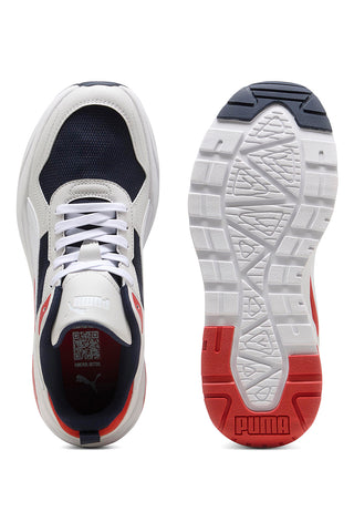 Sive superge z rdečimi in modrimi detajli PUMA Trinity 2 LT