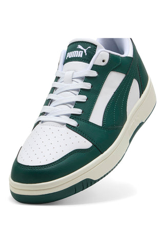 Bele in zelene superge PUMA Rebound v6 Low