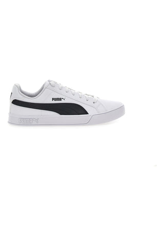 Bele superge z vezalkami Puma Smash Vulc