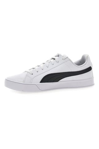 Bele superge z vezalkami Puma Smash Vulc