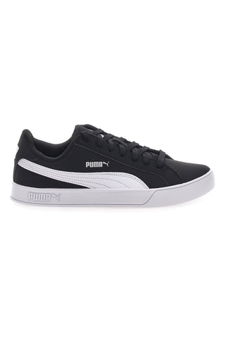 Črni in beli športni copati Puma Smash Vulc