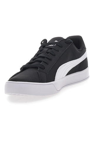 Črni in beli športni copati Puma Smash Vulc