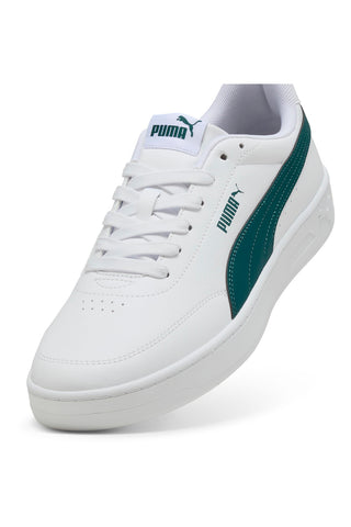Bele in zelene superge Puma Court Classic Clean