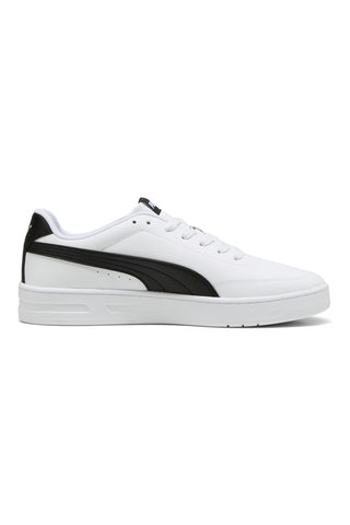 Bele in črne superge Puma Court Classic Clean
