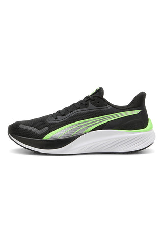 Črni in limetini tekaški copati Puma Pounce Lite