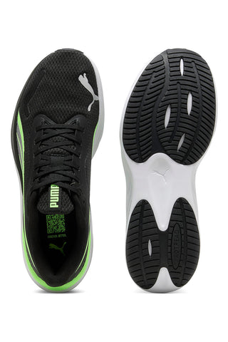 Črni in limetini tekaški copati Puma Pounce Lite