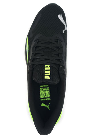 Črni in limetini tekaški copati Puma Pounce Lite